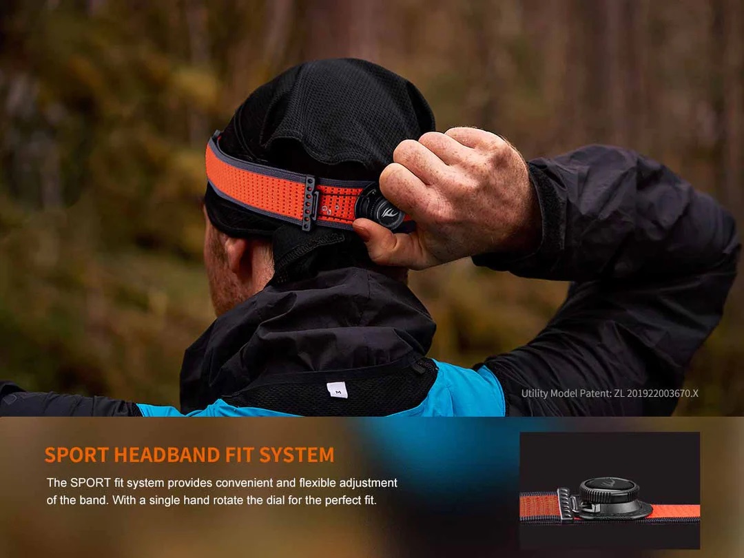 Челник Fenix HM65R-DT LED – замъглено лилав - Image 11