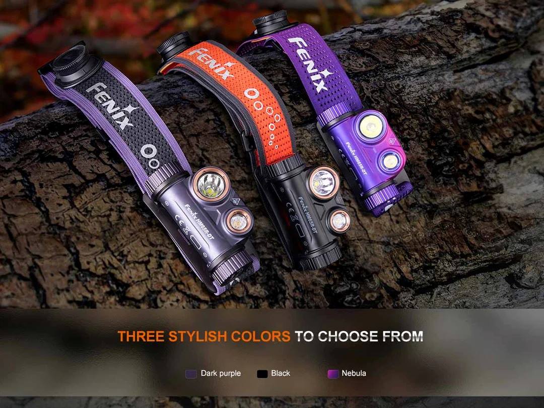 Челник Fenix HM65R-DT LED – замъглено лилав - Image 5