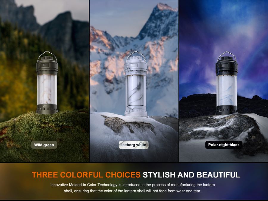 Къмпинг лампа Fenix CL22R компактна с 360° осветление и 500 лумена - Image 12