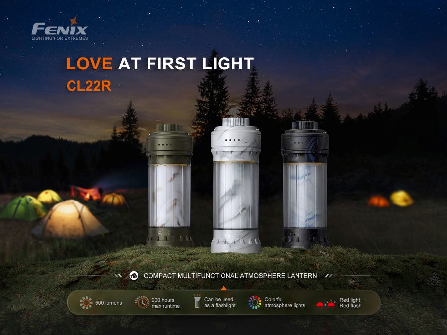 Къмпинг лампа Fenix CL22R компактна с 360° осветление и 500 лумена - Image 8