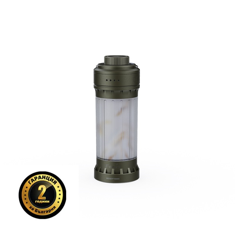 Къмпинг лампа компактна с 360° осветление Fenix CL22R Wild Green