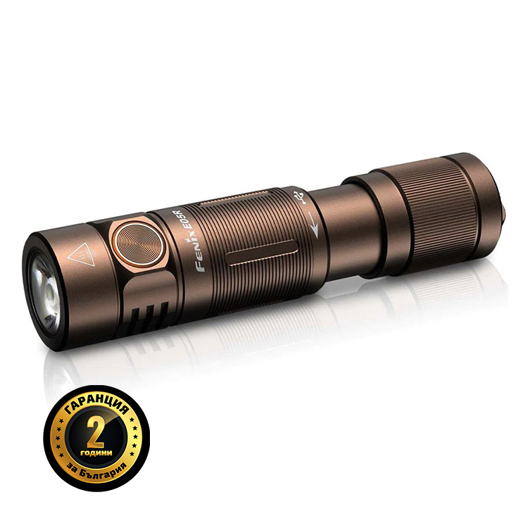 Мини фенерче с ключодържател Fenix E05R - компактен джобен LED фенер