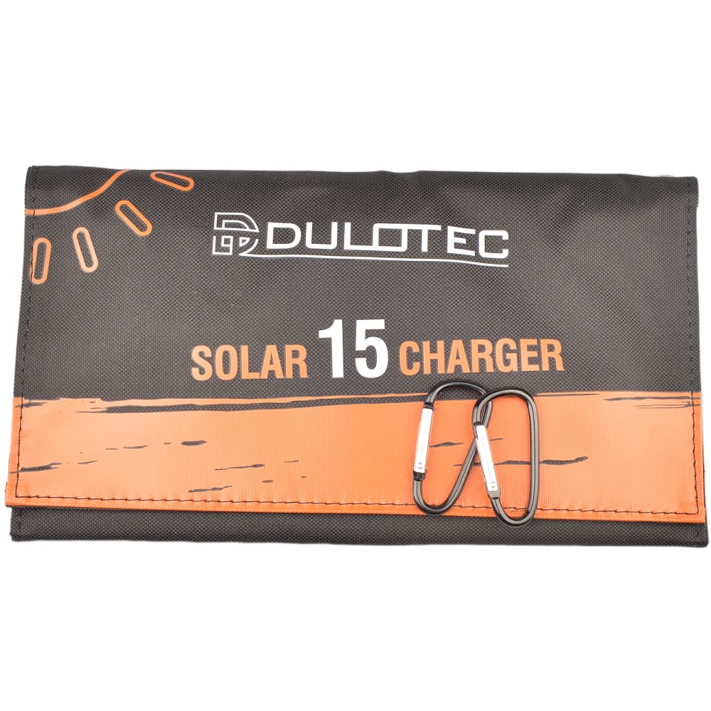 Соларно зарядно Dulotec SC1 15W преносимо с двоен USB порт