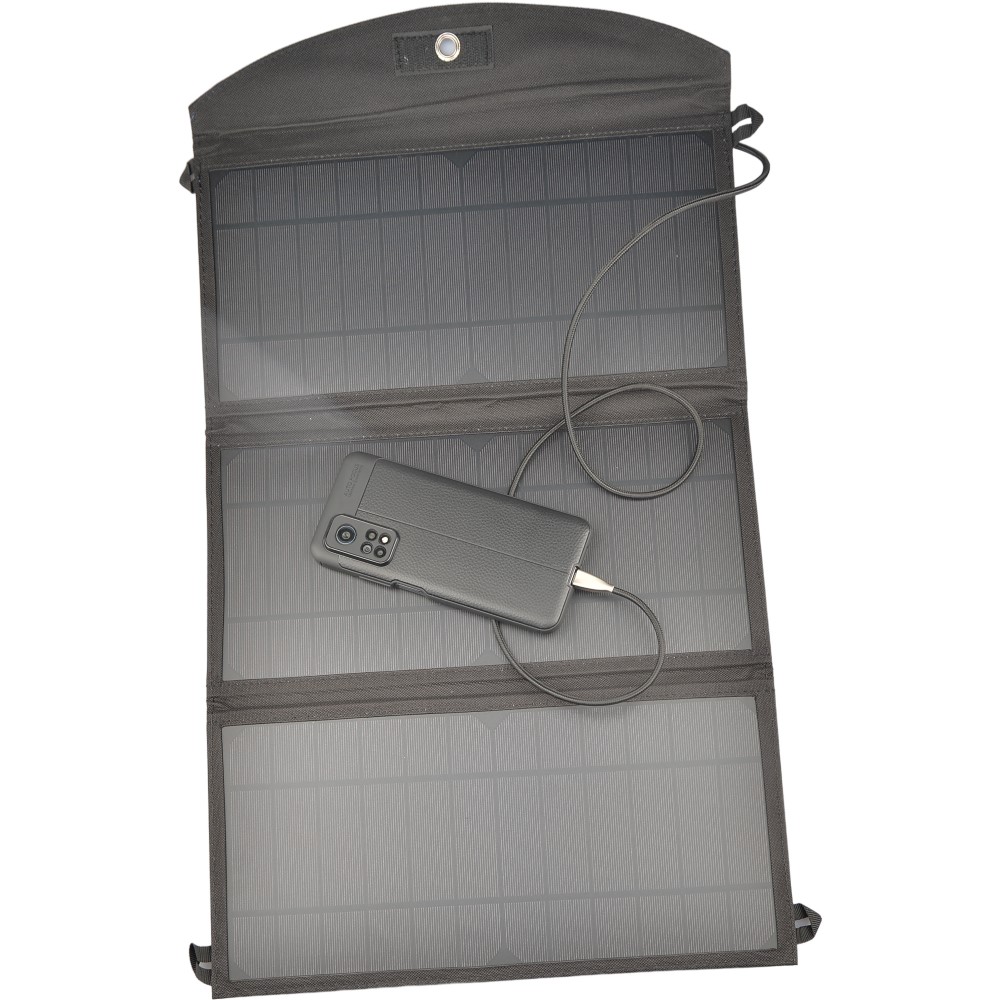Соларно зарядно Dulotec SC2 28W преносимо за къмпинг и туризъм - Image 6