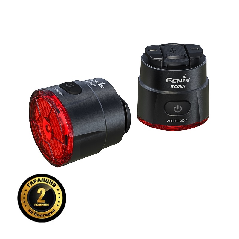 Велосипеден стоп LED Fenix BC06R с интелигентна спирачна система
