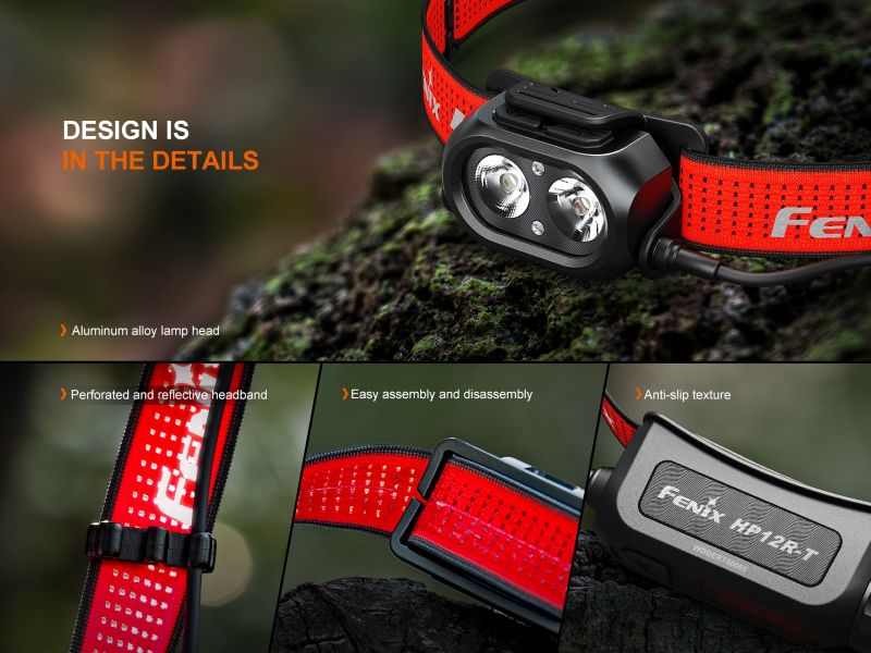 Челник с висока производителност Fenix HP12R-T LED с балансирана конструкция - Image 13