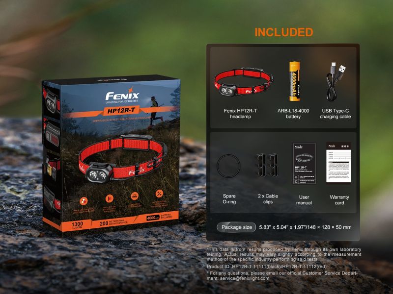 Челник с висока производителност Fenix HP12R-T LED с балансирана конструкция - Image 18